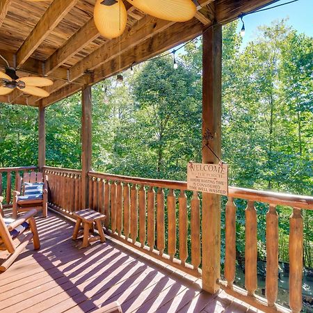 Secluded And Wooded Wears Valley Cabin With Fire Pit! Sevierville Exteriör bild