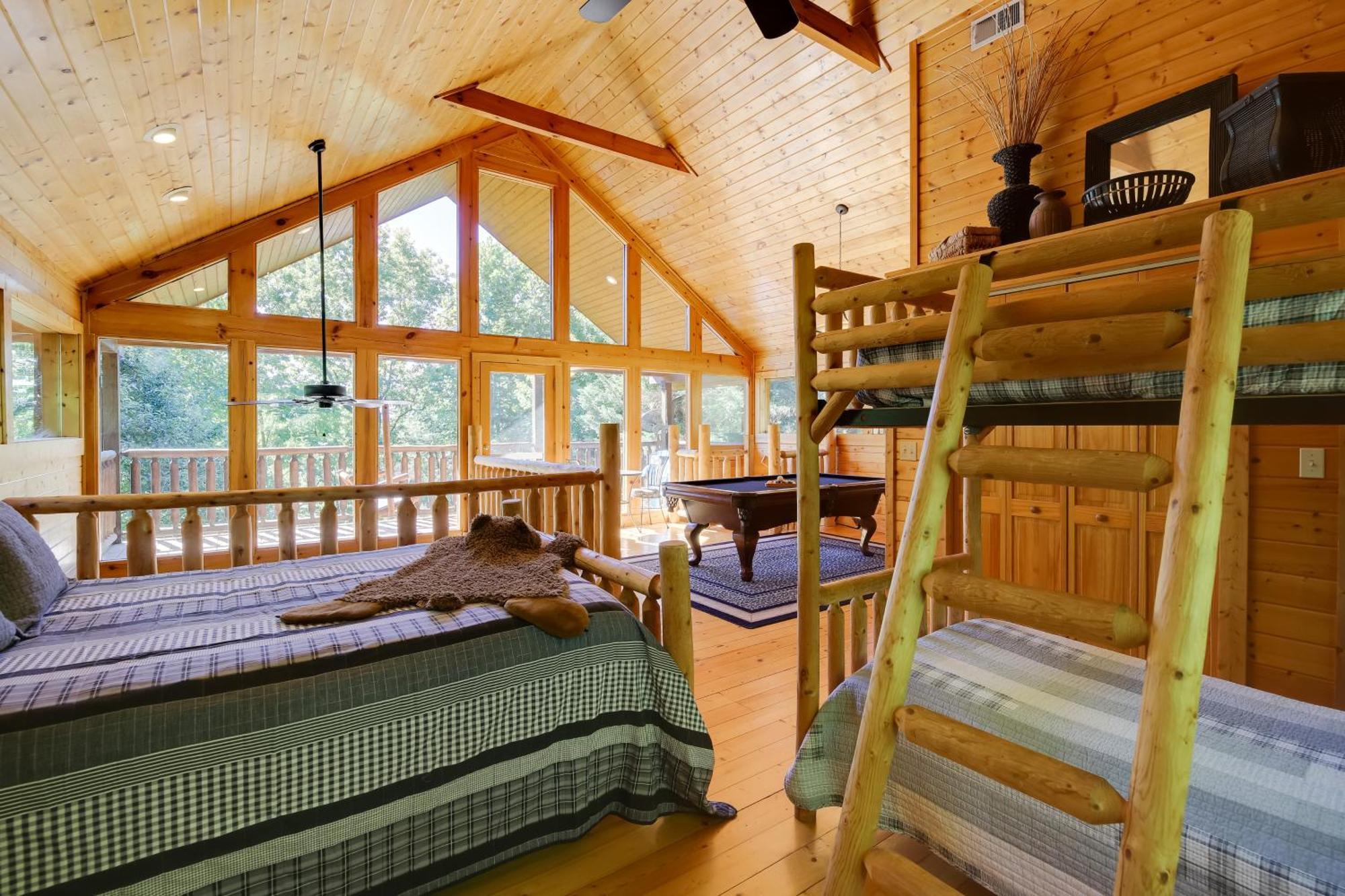 Secluded And Wooded Wears Valley Cabin With Fire Pit! Sevierville Exteriör bild